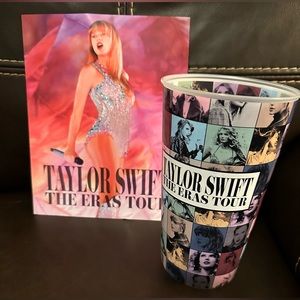 Taylor Swift Eras Tour Movie AMC Theatre’s Exclusive Large Cup and Mini Poster